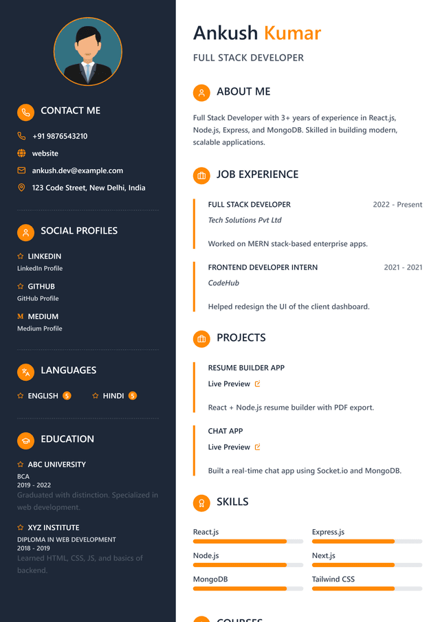 Technical Resume
